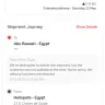 Aramex International - Official complaint regarding shipment no. 52567318160 - Photo 2