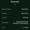 McDonald's - Strawberry pie, French fries, quarter pounder w/ bacon - Photo 1