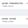 Adobe - Subject: unauthorized payment attempts by adobe - Photo 1
