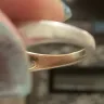Diamonds International - Ring purchased as 14K white gold that is actually silver - Photo 2