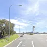 Perth Airport - Total lack of adequate, overhead, readable and advance roadway signs - Photo 1