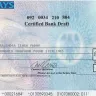 Barclays Bank - Draft is original or not and send this name or not - Photo 1