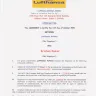 Lufthansa German Airlines - offer letter