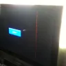 Vizio - Horizontal red green and pink pixel line - Photo 1