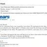 Sears - failure to process a valid refund - Photo 1