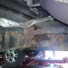 Chrysler - severely rusted subframe