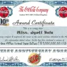 Coca-Cola - coca cola awards certificate scam - Photo 1