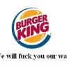 Burger King - poor service & product