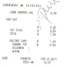 Quiznos - ILLEGAL SALES TAX CHARGE
