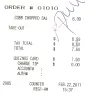 Quiznos - ILLEGAL SALES TAX CHARGE - Photo 1
