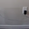 ADT Security Services - damaged wall while installation - Photo 2