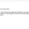 Target - false advertising on debit card - Photo 1