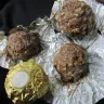 Ferrero Rocher - worm and fungus found inside ferrero rocher