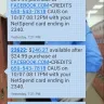 Facebook - charges from facebook - Photo 1