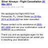 Silver Airways - cancelled flight - Photo 1