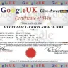 Google - scam award - Photo 1
