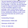Skyworld Express - Scam through carrier