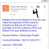 Skyworld Express - Scam through carrier