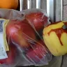 Tesco - apples with a big nail poked inside