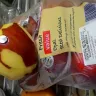 Tesco - apples with a big nail poked inside