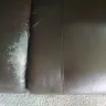 Bob's Discount Furniture - Apollo power brown leather material flaking off reclining sofa [protected] and montibello pearl marble parsons chair 225158 - Photo 4