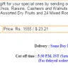 Chennai Online Florists - 24 roses and 1kg assorted dry fruit package - Photo 2