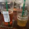 Starbucks - black tea lemonade add sparkling