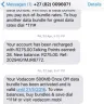 Vodacom - data purchasing