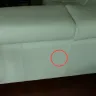 Buona Furniture - Delivered Defective White Leather Couch