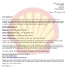 Shell - Fake job interview invitation to london!