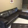 Rooms To Go - sofa, chaise, ottoman/leather is peeling/would like a repalcement of furniture instead of instore credit - Photo 3