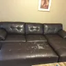 Rooms To Go - sofa, chaise, ottoman/leather is peeling/would like a repalcement of furniture instead of instore credit - Photo 4