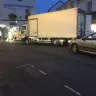 Kuehne + Nagel - driver blocking road