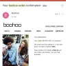 Boohoo.com - Never received my package & boohoo has not answered a single email concerning this issue