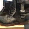 Steve Madden - Men's sidecor black leather boots