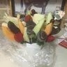 Edible Arrangements - peace and doves daisy swizzle berries and apples arrangement