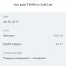 SafeCart - paypal account withdrawals