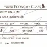 Singapore Airlines - flight rebooking expenses