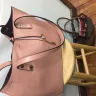 Calvin Klein - reversible tote pink/burgundy