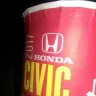 Tim Hortons - roll up the rim cup with no text under the rim