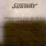 Subway - the blt