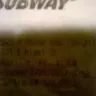 Subway - the blt