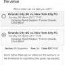 Viagogo - orlando city soccer club