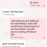 Letgo - customer threatening