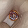 Dunkin' Donuts - chocolate frosted donuts with sprinkles