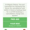Careem - wrong charges