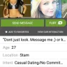 PoF.com / Plenty of Fish - catfished by a man posing as a bisexual woman