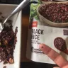Coles Supermarkets Australia - grit found in coles black rice 250g microwave packet