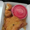 Long John Silver's - over cook food