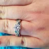 Danbury Mint - ocean swirl personalized ring - Photo 5